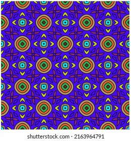 Seamless vector background with repeat pattern. multicolored  mosaic. Perfect for fashion, textile design, cute themed fabric, on wall paper, wrapping paper, fabrics and home decor.