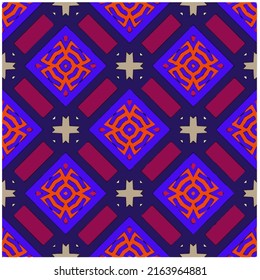 
Seamless vector background with repeat pattern. multicolored  mosaic. Perfect for fashion, textile design, cute themed fabric, on wall paper, wrapping paper, fabrics and home decor.