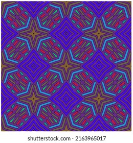 
Seamless vector background with repeat pattern. multicolored  mosaic. Perfect for fashion, textile design, cute themed fabric, on wall paper, wrapping paper, fabrics and home decor.