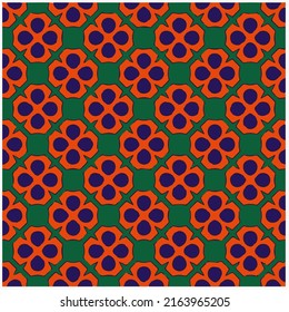 Seamless vector background with repeat pattern. multicolored  mosaic. Perfect for fashion, textile design, cute themed fabric, on wall paper, wrapping paper, fabrics and home decor.