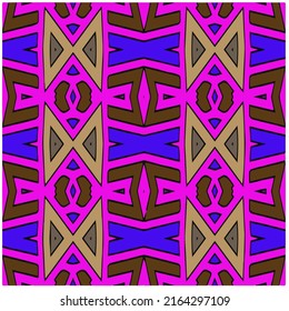 Seamless vector background with repeat pattern. multicolored  mosaic. Perfect for fashion, textile design, cute themed fabric, on wall paper, wrapping paper, fabrics and home decor.