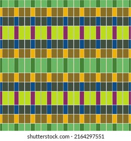 Seamless vector background with repeat pattern. multicolored  mosaic. Perfect for fashion, textile design, cute themed fabric, on wall paper, wrapping paper, fabrics and home decor.