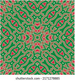 Seamless vector background with repeat pattern. multicolored  mosaic. Perfect for fashion, textile design, cute themed fabric, on wall paper, wrapping paper, fabrics and home decor.
