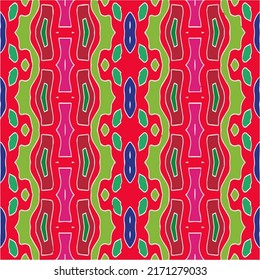 Seamless vector background with repeat pattern. multicolored  mosaic. Perfect for fashion, textile design, cute themed fabric, on wall paper, wrapping paper, fabrics and home decor.