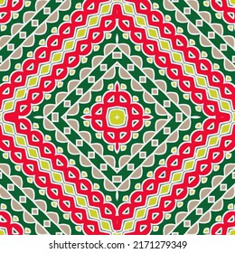 Seamless vector background with repeat pattern. multicolored  mosaic. Perfect for fashion, textile design, cute themed fabric, on wall paper, wrapping paper, fabrics and home decor.