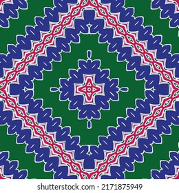 Seamless vector background with repeat pattern. multicolored  mosaic. Perfect for fashion, textile design, cute themed fabric, on wall paper, wrapping paper, fabrics and home decor.