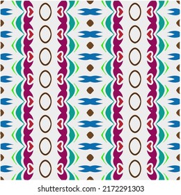 Seamless vector background with repeat pattern. multicolored  mosaic. Perfect for fashion, textile design, cute themed fabric, on wall paper, wrapping paper, fabrics and home decor.