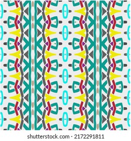 Seamless vector background with repeat pattern. multicolored  mosaic. Perfect for fashion, textile design, cute themed fabric, on wall paper, wrapping paper, fabrics and home decor.