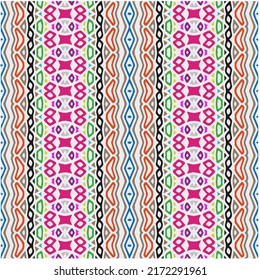 Seamless vector background with repeat pattern. multicolored  mosaic. Perfect for fashion, textile design, cute themed fabric, on wall paper, wrapping paper, fabrics and home decor.