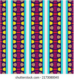 Seamless vector background with repeat pattern. multicolored  mosaic. Perfect for fashion, textile design, cute themed fabric, on wall paper, wrapping paper, fabrics and home decor.