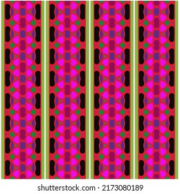 Seamless vector background with repeat pattern. multicolored  mosaic. Perfect for fashion, textile design, cute themed fabric, on wall paper, wrapping paper, fabrics and home decor.