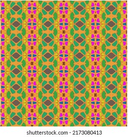 Seamless vector background with repeat pattern. multicolored  mosaic. Perfect for fashion, textile design, cute themed fabric, on wall paper, wrapping paper, fabrics and home decor.