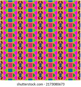 Seamless vector background with repeat pattern. multicolored  mosaic. Perfect for fashion, textile design, cute themed fabric, on wall paper, wrapping paper, fabrics and home decor.