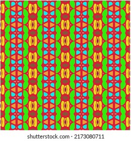 Seamless vector background with repeat pattern. multicolored  mosaic. Perfect for fashion, textile design, cute themed fabric, on wall paper, wrapping paper, fabrics and home decor.
