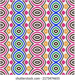 Seamless vector background with repeat pattern. multicolored  mosaic. Perfect for fashion, textile design, cute themed fabric, on wall paper, wrapping paper, fabrics and home decor.