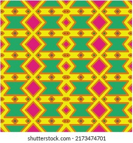 Seamless vector background with repeat pattern. multicolored  mosaic. Perfect for fashion, textile design, cute themed fabric, on wall paper, wrapping paper, fabrics and home decor.