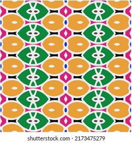Seamless vector background with repeat pattern. multicolored  mosaic. Perfect for fashion, textile design, cute themed fabric, on wall paper, wrapping paper, fabrics and home decor.