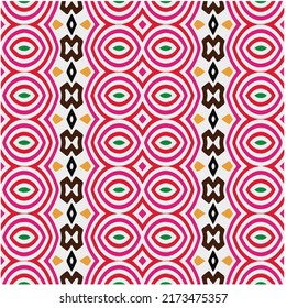 Seamless vector background with repeat pattern. multicolored  mosaic. Perfect for fashion, textile design, cute themed fabric, on wall paper, wrapping paper, fabrics and home decor.