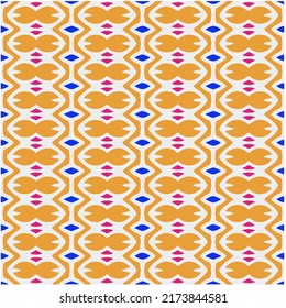 Seamless vector background with repeat pattern. multicolored  mosaic. Perfect for fashion, textile design, cute themed fabric, on wall paper, wrapping paper, fabrics and home decor.