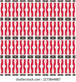 Seamless vector background with repeat pattern. multicolored  mosaic. Perfect for fashion, textile design, cute themed fabric, on wall paper, wrapping paper, fabrics and home decor.