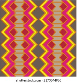 Seamless vector background with repeat pattern. multicolored  mosaic. Perfect for fashion, textile design, cute themed fabric, on wall paper, wrapping paper, fabrics and home decor.