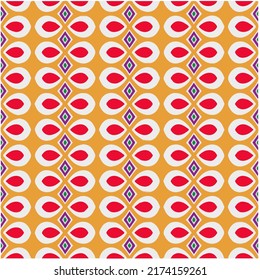 Seamless vector background with repeat pattern. multicolored  mosaic. Perfect for fashion, textile design, cute themed fabric, on wall paper, wrapping paper, fabrics and home decor.