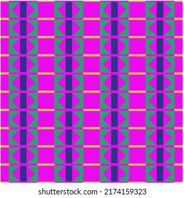 Seamless vector background with repeat pattern. multicolored  mosaic. Perfect for fashion, textile design, cute themed fabric, on wall paper, wrapping paper, fabrics and home decor.