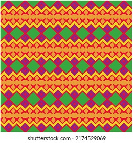 Seamless vector background with repeat pattern. multicolored  mosaic. Perfect for fashion, textile design, cute themed fabric, on wall paper, wrapping paper, fabrics and home decor.