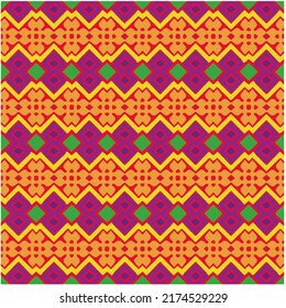 Seamless vector background with repeat pattern. multicolored  mosaic. Perfect for fashion, textile design, cute themed fabric, on wall paper, wrapping paper, fabrics and home decor.
