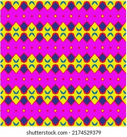 Seamless vector background with repeat pattern. multicolored  mosaic. Perfect for fashion, textile design, cute themed fabric, on wall paper, wrapping paper, fabrics and home decor.