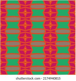 
Seamless vector background with repeat pattern. multicolored  mosaic. Perfect for fashion, textile design, cute themed fabric, on wall paper, wrapping paper, fabrics and home decor.