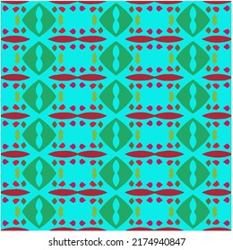 Seamless vector background with repeat pattern. multicolored  mosaic. Perfect for fashion, textile design, cute themed fabric, on wall paper, wrapping paper, fabrics and home decor.