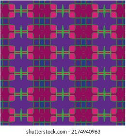 Seamless vector background with repeat pattern. multicolored  mosaic. Perfect for fashion, textile design, cute themed fabric, on wall paper, wrapping paper, fabrics and home decor.