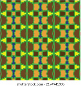 
Seamless vector background with repeat pattern. multicolored  mosaic. Perfect for fashion, textile design, cute themed fabric, on wall paper, wrapping paper, fabrics and home decor.