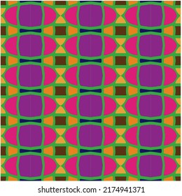 
Seamless vector background with repeat pattern. multicolored  mosaic. Perfect for fashion, textile design, cute themed fabric, on wall paper, wrapping paper, fabrics and home decor.