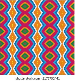 Seamless vector background with repeat pattern. multicolored  mosaic. Perfect for fashion, textile design, cute themed fabric, on wall paper, wrapping paper, fabrics and home decor.