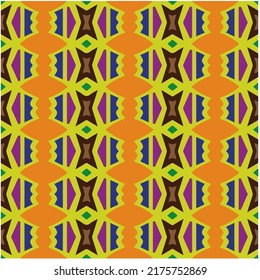 Seamless vector background with repeat pattern. multicolored  mosaic. Perfect for fashion, textile design, cute themed fabric, on wall paper, wrapping paper, fabrics and home decor.