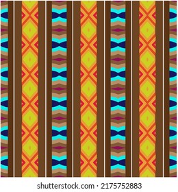 Seamless vector background with repeat pattern. multicolored  mosaic. Perfect for fashion, textile design, cute themed fabric, on wall paper, wrapping paper, fabrics and home decor.