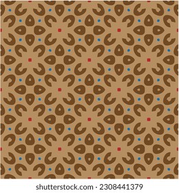 Seamless vector background with repeat pattern.  Multicolored  mosaic. Perfect for fashion, textile design, cute themed fabric, on wall paper, wrapping paper, fabrics and home decor.