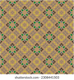 Seamless vector background with repeat pattern.  Multicolored  mosaic. Perfect for fashion, textile design, cute themed fabric, on wall paper, wrapping paper, fabrics and home decor.