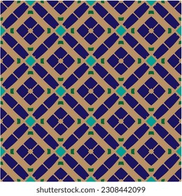 Seamless vector background with repeat pattern.  Multicolored  mosaic. Perfect for fashion, textile design, cute themed fabric, on wall paper, wrapping paper, fabrics and home decor.