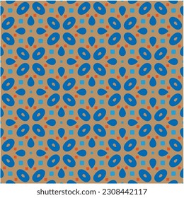 Seamless vector background with repeat pattern.  Multicolored  mosaic. Perfect for fashion, textile design, cute themed fabric, on wall paper, wrapping paper, fabrics and home decor.