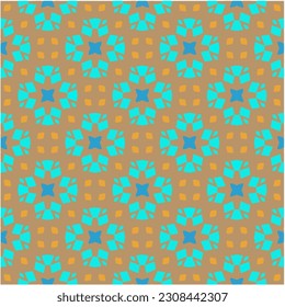 Seamless vector background with repeat pattern.  Multicolored  mosaic. Perfect for fashion, textile design, cute themed fabric, on wall paper, wrapping paper, fabrics and home decor.