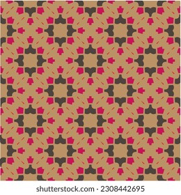 Seamless vector background with repeat pattern.  Multicolored  mosaic. Perfect for fashion, textile design, cute themed fabric, on wall paper, wrapping paper, fabrics and home decor.