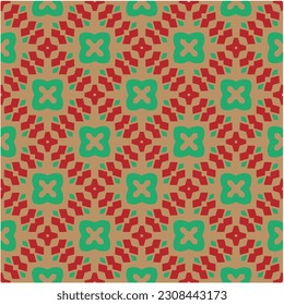 Seamless vector background with repeat pattern.  Multicolored  mosaic. Perfect for fashion, textile design, cute themed fabric, on wall paper, wrapping paper, fabrics and home decor.