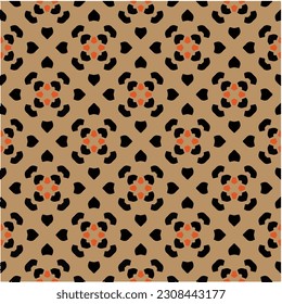 Seamless vector background with repeat pattern.  Multicolored  mosaic. Perfect for fashion, textile design, cute themed fabric, on wall paper, wrapping paper, fabrics and home decor.