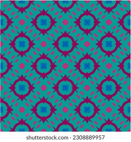 Seamless vector background with repeat pattern.  Multicolored  mosaic. Perfect for fashion, textile design, cute themed fabric, on wall paper, wrapping paper, fabrics and home decor.
