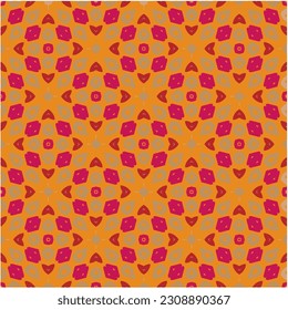 Seamless vector background with repeat pattern.  Multicolored  mosaic. Perfect for fashion, textile design, cute themed fabric, on wall paper, wrapping paper, fabrics and home decor.