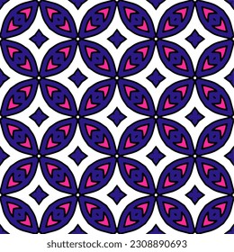 
Seamless vector background with repeat pattern.  Multicolored  mosaic. Perfect for fashion, textile design, cute themed fabric, on wall paper, wrapping paper, fabrics and home decor.