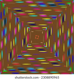 Seamless vector background with repeat pattern.  Multicolored  mosaic. Perfect for fashion, textile design, cute themed fabric, on wall paper, wrapping paper, fabrics and home decor.